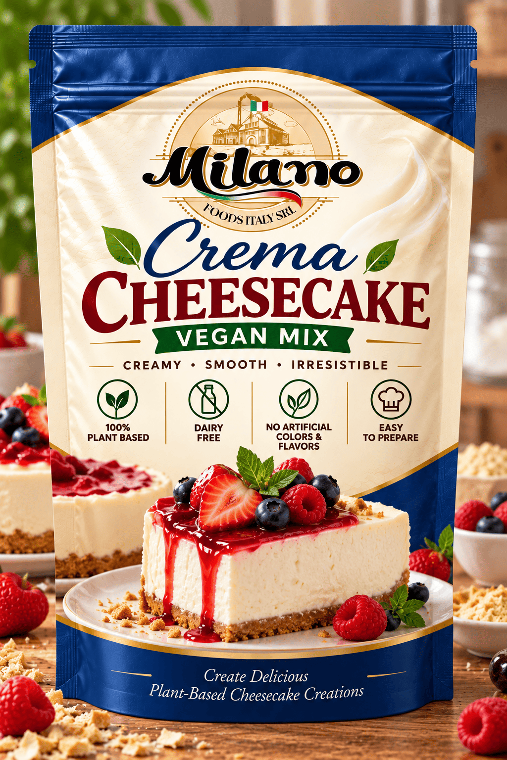 VEGAN MIX - CREMA CHEESECAKE