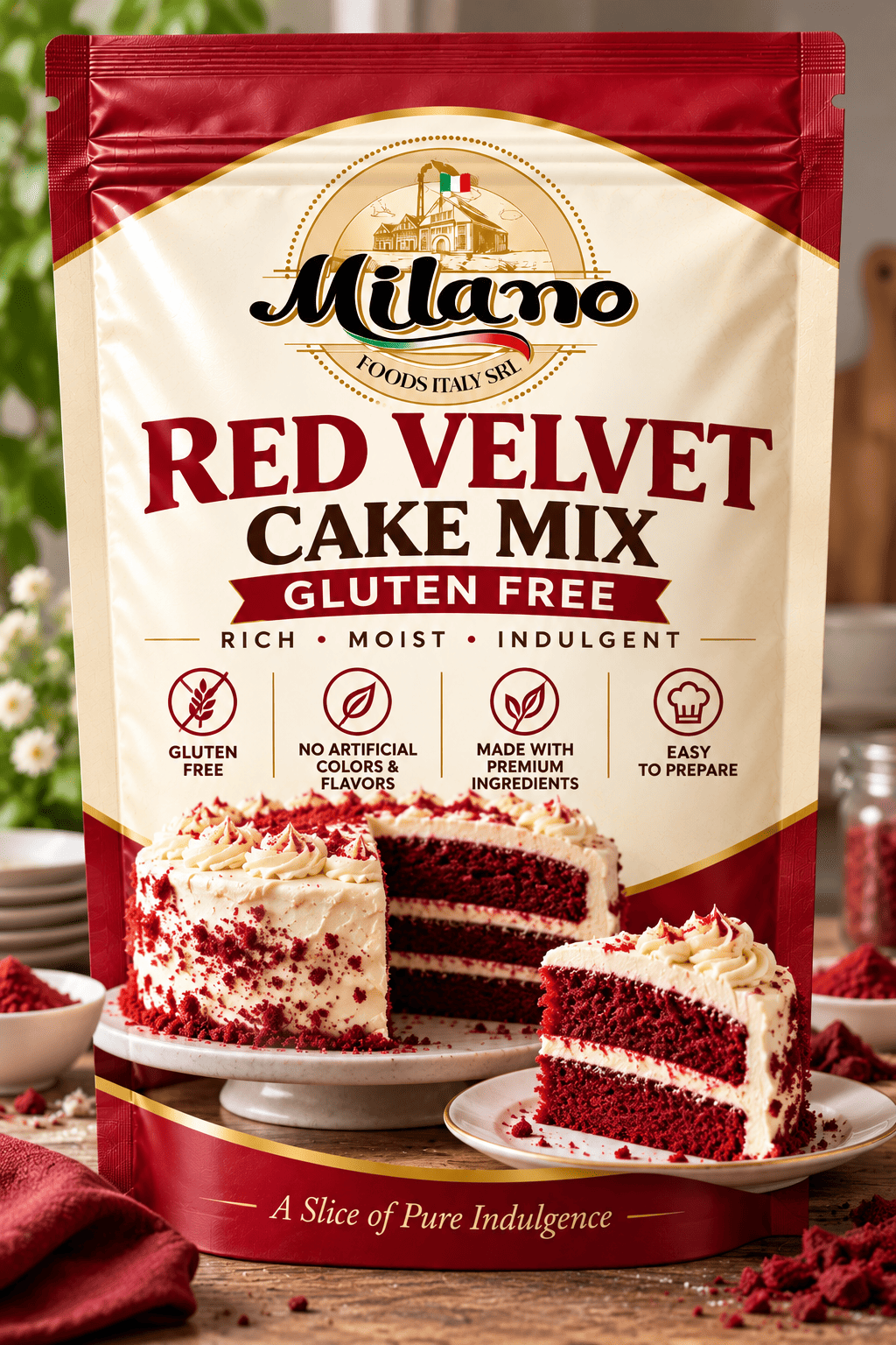 GLUTEN MIX - RED VELVET
