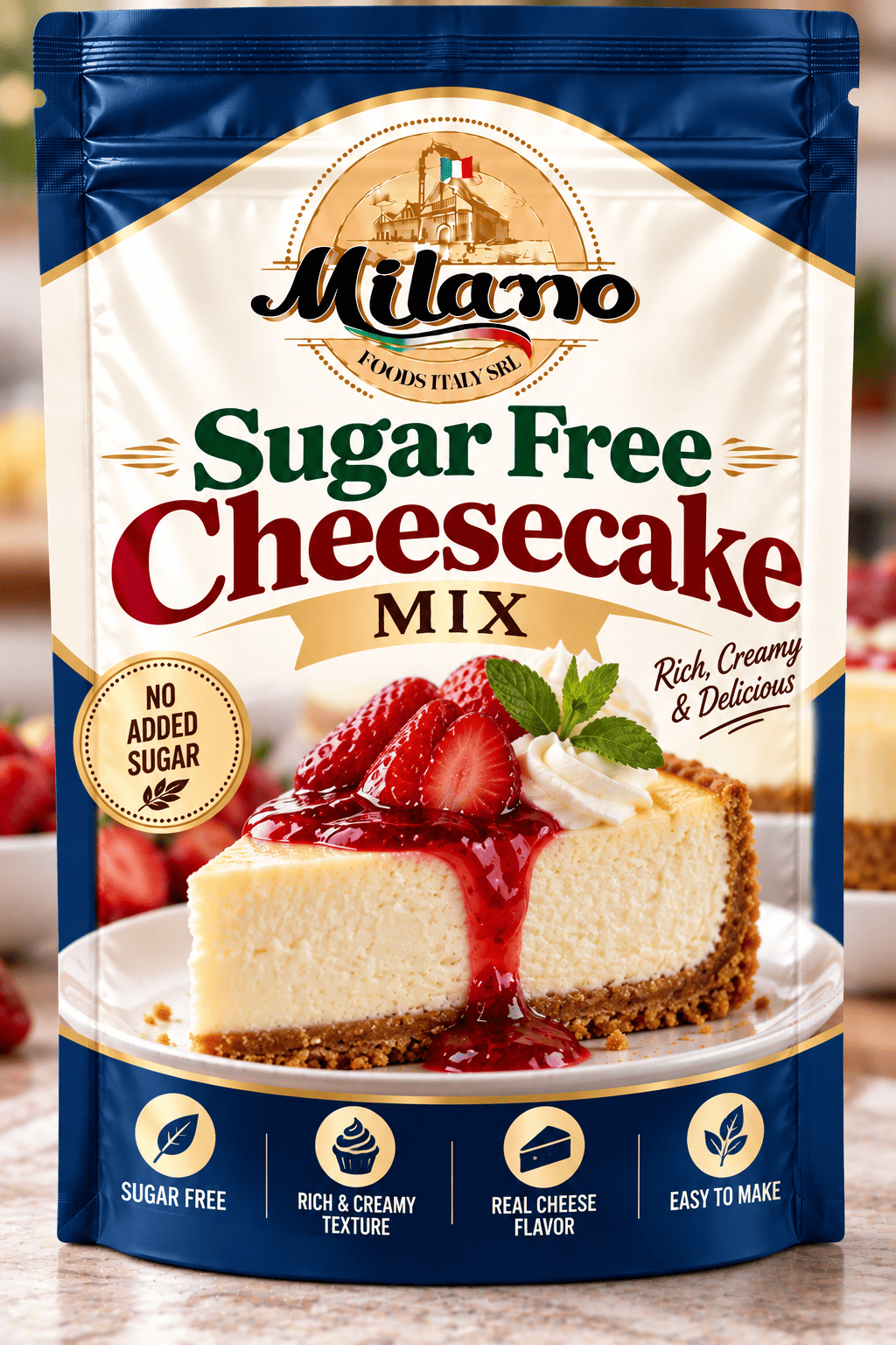 SUGAR FREE CHEESECAKE MIX