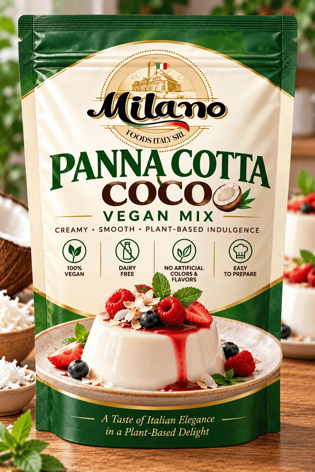 VEGAN MIX - PANNA COTTA