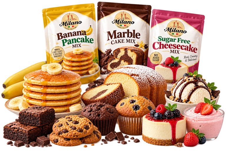 Milano Foods Italy Dessert Pre-Mixes
